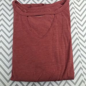 Very Like New Lane Bryant Choker Long-sleeve Tee